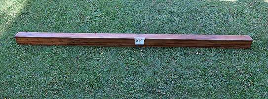 Antique Curtain Boxes Solid Teak Wood from 1950's image 6