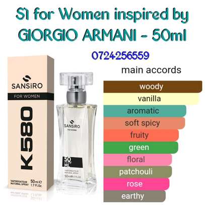 K580 - Sansiro Sì by Giorgio Armani Perfume for Women 50ml image 2