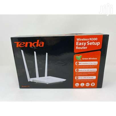 Tenda F3 N300 300Mbps Wireless Router image 1