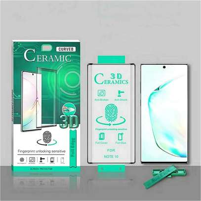 Ceramic 5D Full Glue Glass Protector Flexible Anti-Break,Anti-Fingerprint for Samsung Note/Note 10 Plus image 6