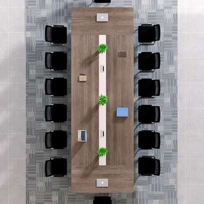 Simplicity Pro Conference Set- Long MDF Table & Chair image 6