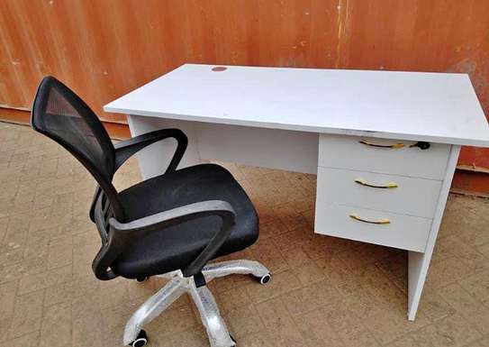 Executive and spacious office desks and chair image 1