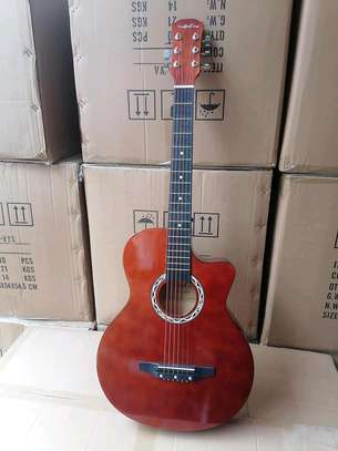 Acoustic guitar 38 inch Medium size for beginners image 5