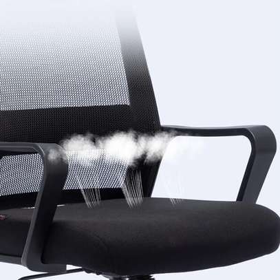 Ergonomic captain mesh executive office chair image 3