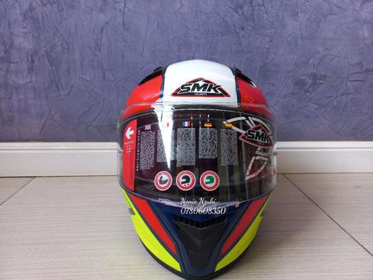 SMK Stellar Wings Sports Bike Helmet image 7