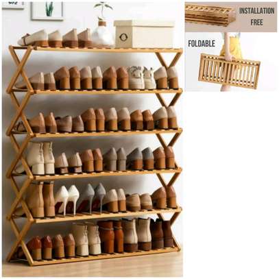Bamboo shoerack image 1