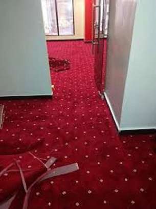 Red Executive Durable Office wall to wall Carpet image 4