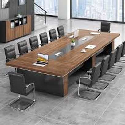 3 M Rectangular Boardroom Table image 2