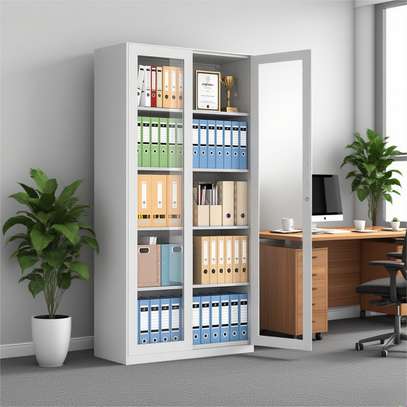 Heavy-Duty Metal Office Cabinet - 2 Door image 3