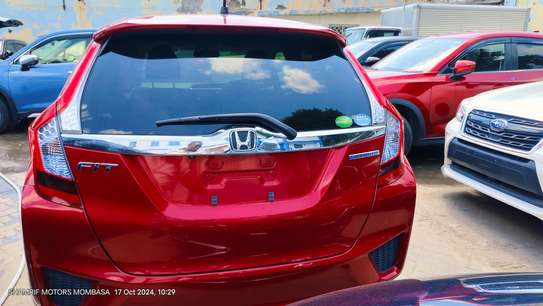 Honda Fit hybrid 2018 2wd redwine image 8