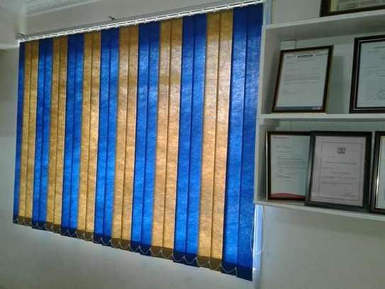 Office blinds/curtains. image 2