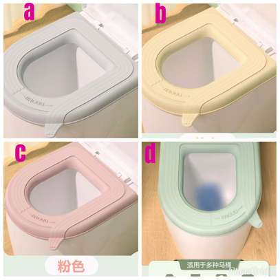 Toilet seat covers silicone image 1