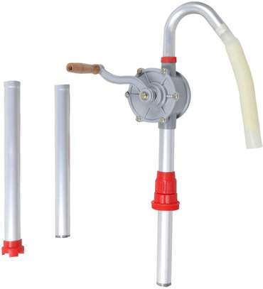 55 Gallon Drum Pump - Aluminum Barrel Pump, Rotary Hand Pump image 1