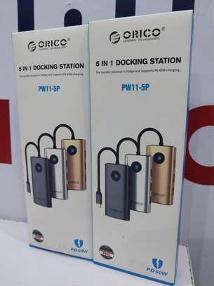 Orico Type-C 5-IN-1 Docking Station 60W-PW11-5P image 2