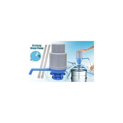 Manual Drinking Water Pump - Off White & Blue image 2