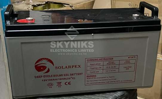 Solar Battery Solapex 12v100ah image 1