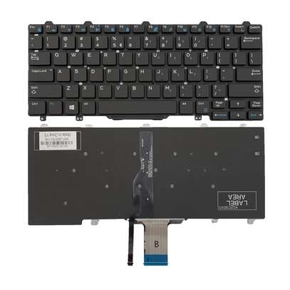 Dell Latitude E5270 E7270 E7250 Backlit Laptop Keyboard image 1