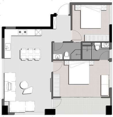 1 Bed Apartment with En Suite in Westlands Area image 12