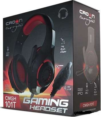 crown micro gaming headset CMGH-102T image 1