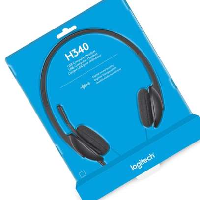 Logitech H340 USB PC Headset with Noise-Cancelling Mic image 2