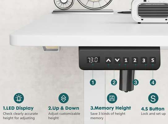 Office Desk: 1200mm Electric Office Desk image 3