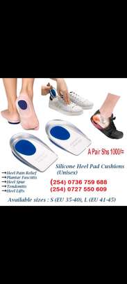 Silicon heel pad cushion (unisex) image 1