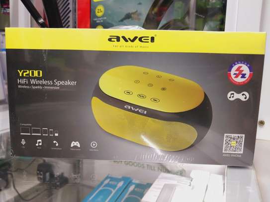 Awei Y200 Wireless Bluetooth Speaker With Touch Buttons image 1