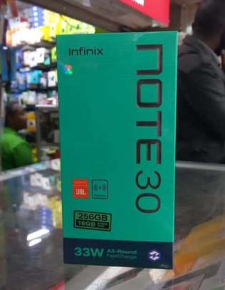 Infinix note 30 256gb + 8gb ram, 108mp camera, 16mp selfie image 1