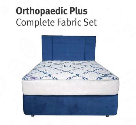 Orthopedic plu complete fabric! 6 by 6 x10 spring Mattresses image 2