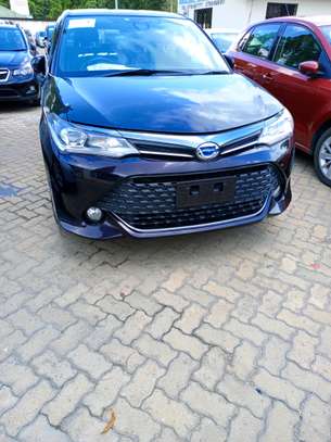 Toyota fielder WXB hybrid purple image 3