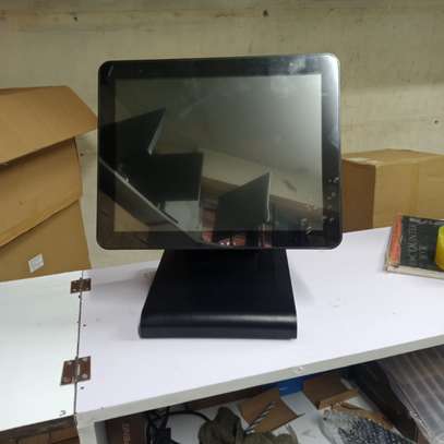 All in one POS touch screen celeron monitor 4GB RAM 256 SSD. image 1