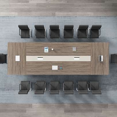 Boardroom Table: Spacious Collaboration 3M Boardroom Table image 2