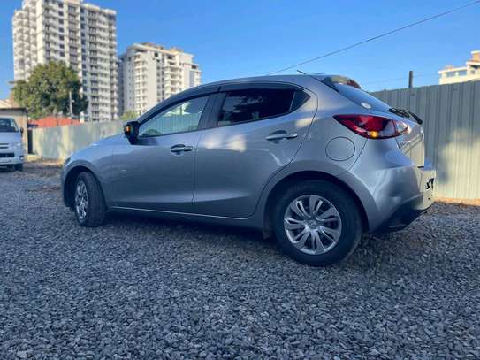 Mazda Demio gray color fully loaded 2018 image 5