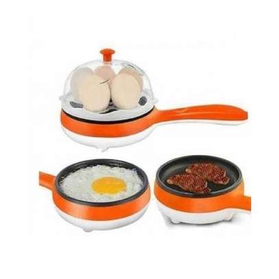 Electric Frying Pan & Egg Steamer/ Egg Boiler image 2