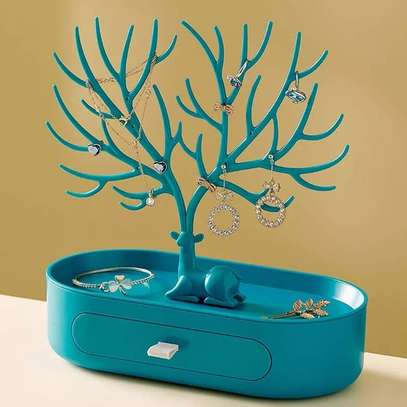 Tree Jewelry organizer with drawer image 1