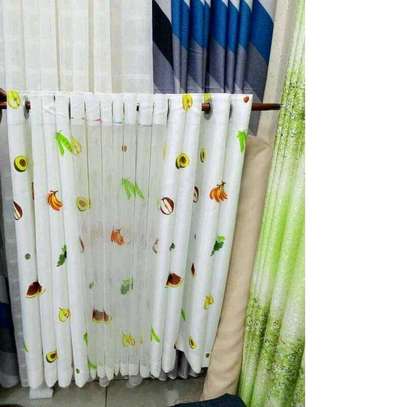 Matching kitchen curtain and sheer image 2
