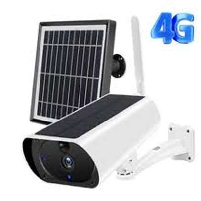 Solar bullet camera 4g and wifi version(AVAILABLE) image 1