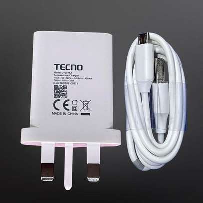 Tecno Spark 7 Micro Fast Charger. image 2