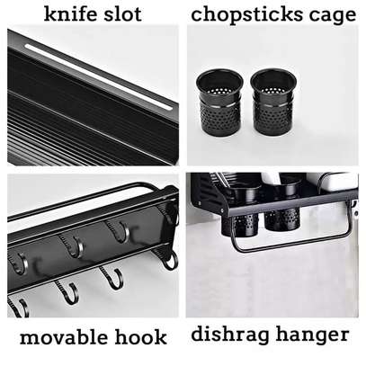 Wall mounted kitchen rack Organizer image 1