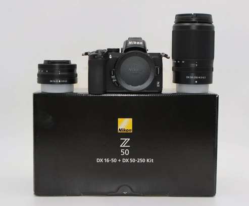 Nikon body z50 + z 16-50 vr + z 50-250 2 years warranty image 1