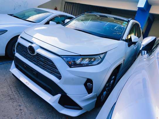 Toyota RAV4 white 2019 Sunroof image 1