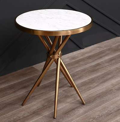 Coffee Table : Simple Iron Living Room Coffee Table image 4