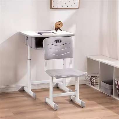 Kids Furniture: Adjustable Kids Desk Chair For Education image 2
