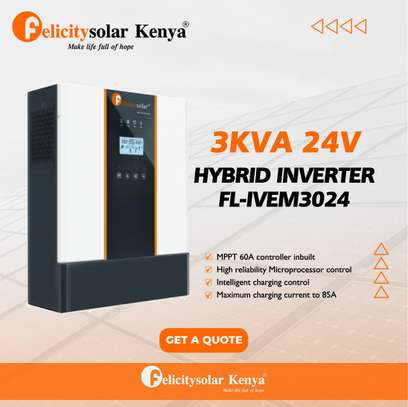 3KVA 24V HYBRID INVERTER image 1
