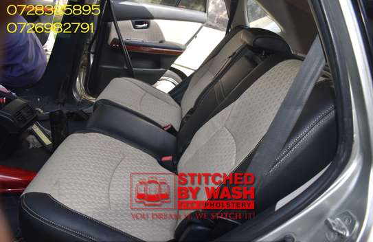Harrier steering, seat covers, dashboard upholstery image 10