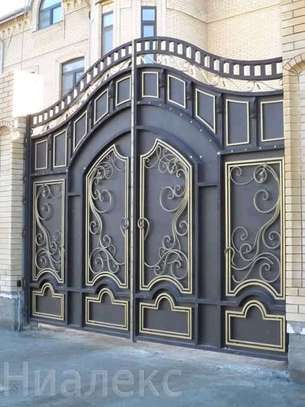 Heavy duty steel security gate image 8