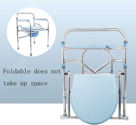 FOLDABLE BATHING CHAIR W REMOVABLE TOILET SALE PRICE KENYA image 3