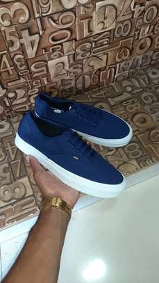 Vans of the wall Double sole Blue White image 2