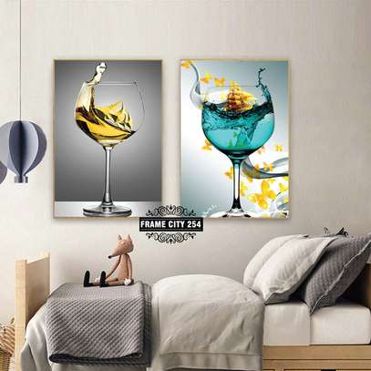 Dinning Wall Decor 2PC image 1