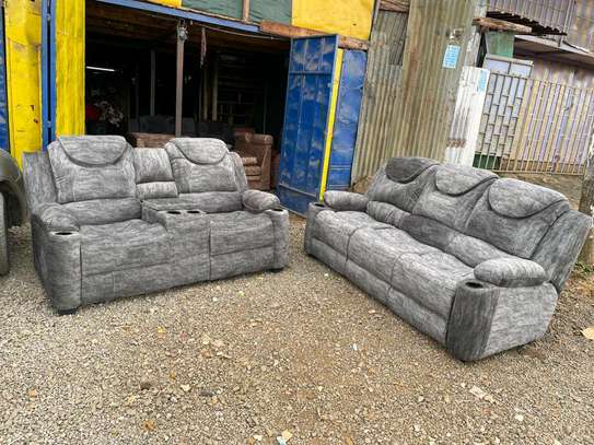Recliner sofa set made in good quality material image 1